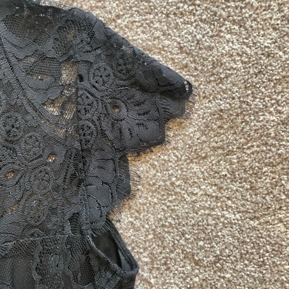 NWT BB Dakota Rihanna lace fit and flare dress - Picture 9 of 16